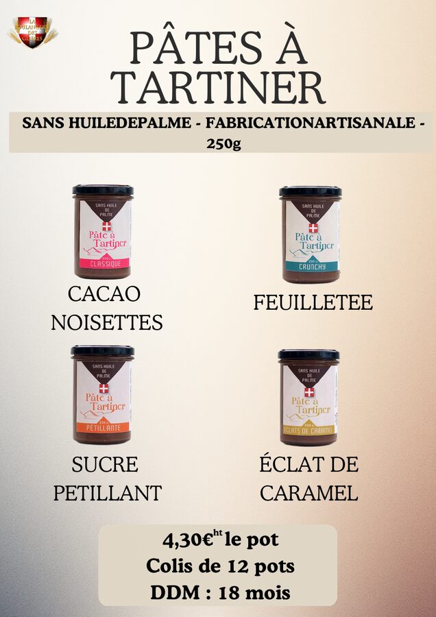 Pâte à tartiner - Cacao noisettes